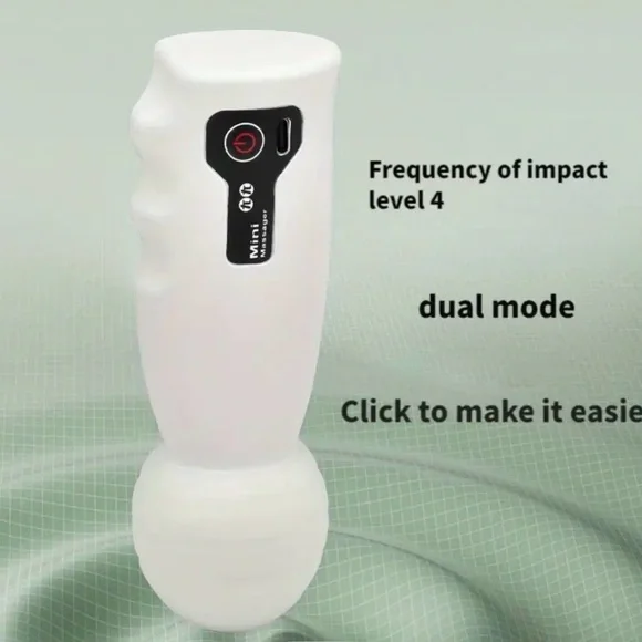 Pink Wireless Mini Massager - Picture 2 of 3